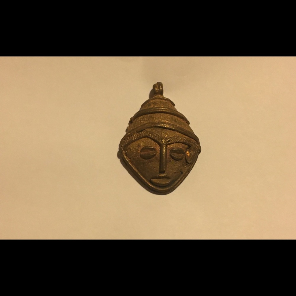 Nigerian Yoruba Mask Pendant